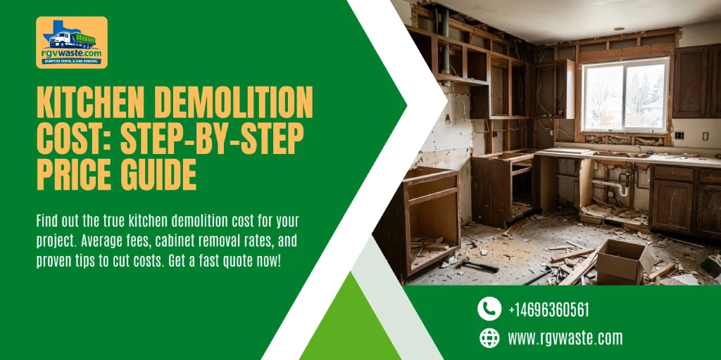 kitchen demolition cost estimator