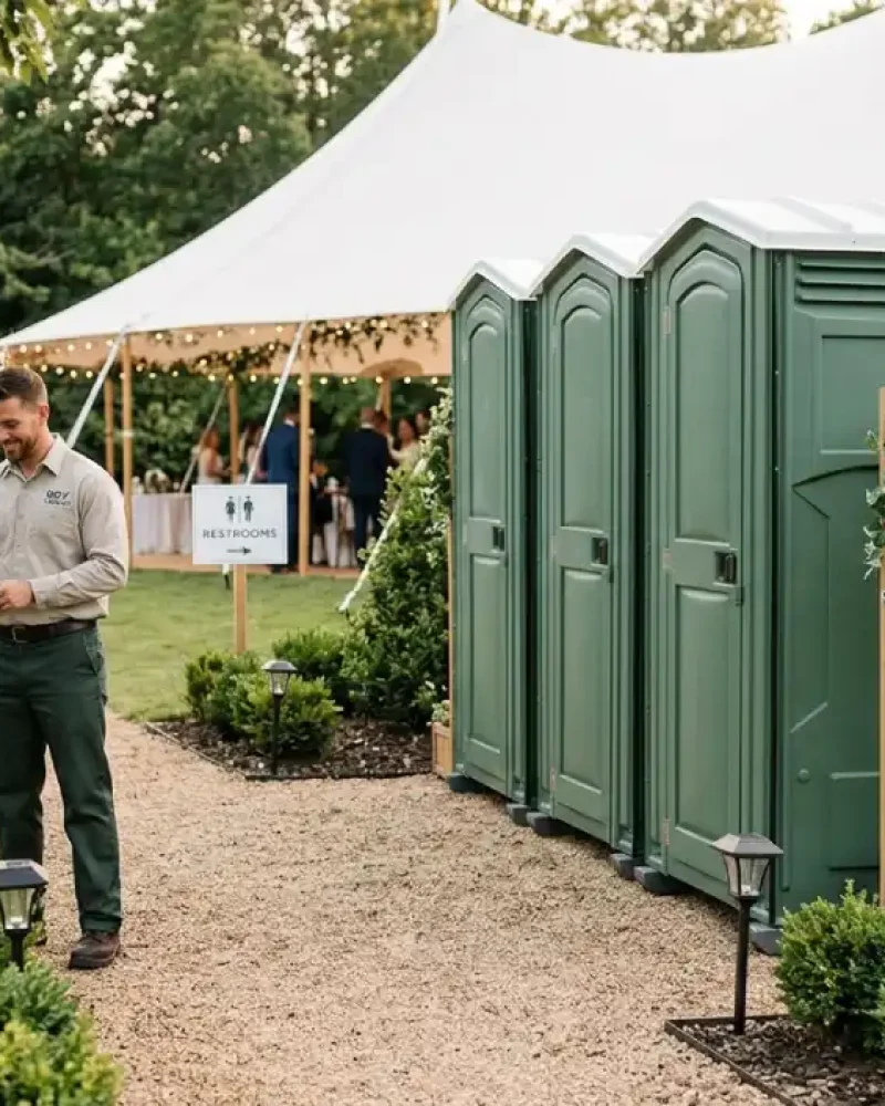 Portable Toilet Wedding