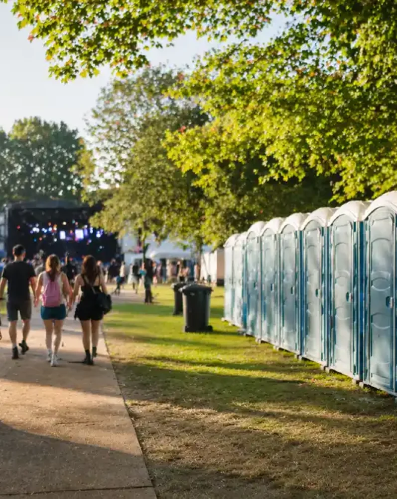 Portable Toilets For Events Placed Strategically For Smooth Crowd Flow